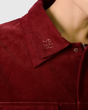 Load image into Gallery viewer, DOUBLE COLLARED JACKET IN RED