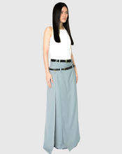 Load image into Gallery viewer, 2-LAYER A-LINE SKIRT IN SKY BLUE