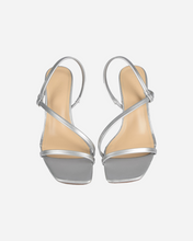 Load image into Gallery viewer, ELENA HEELS IN SILVER