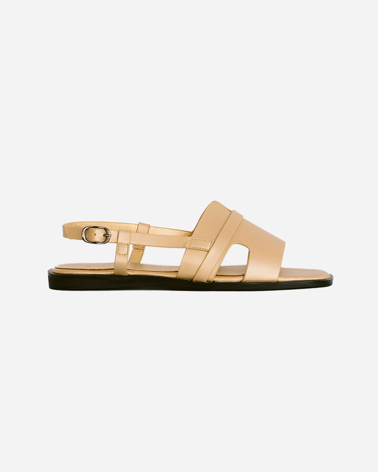 Tan best sale gold sandals