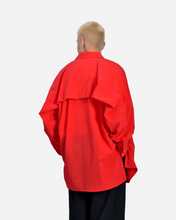 Load image into Gallery viewer, TRENCH SHIRT MEN IN RED