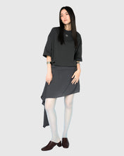 Load image into Gallery viewer, EMBROIDERED TEE IN GREY