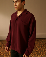 Load image into Gallery viewer, RIAN SHIRT IN BURGUNDY