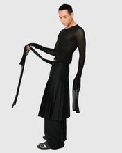 Load image into Gallery viewer, SKIRT PANTS IN BLACK