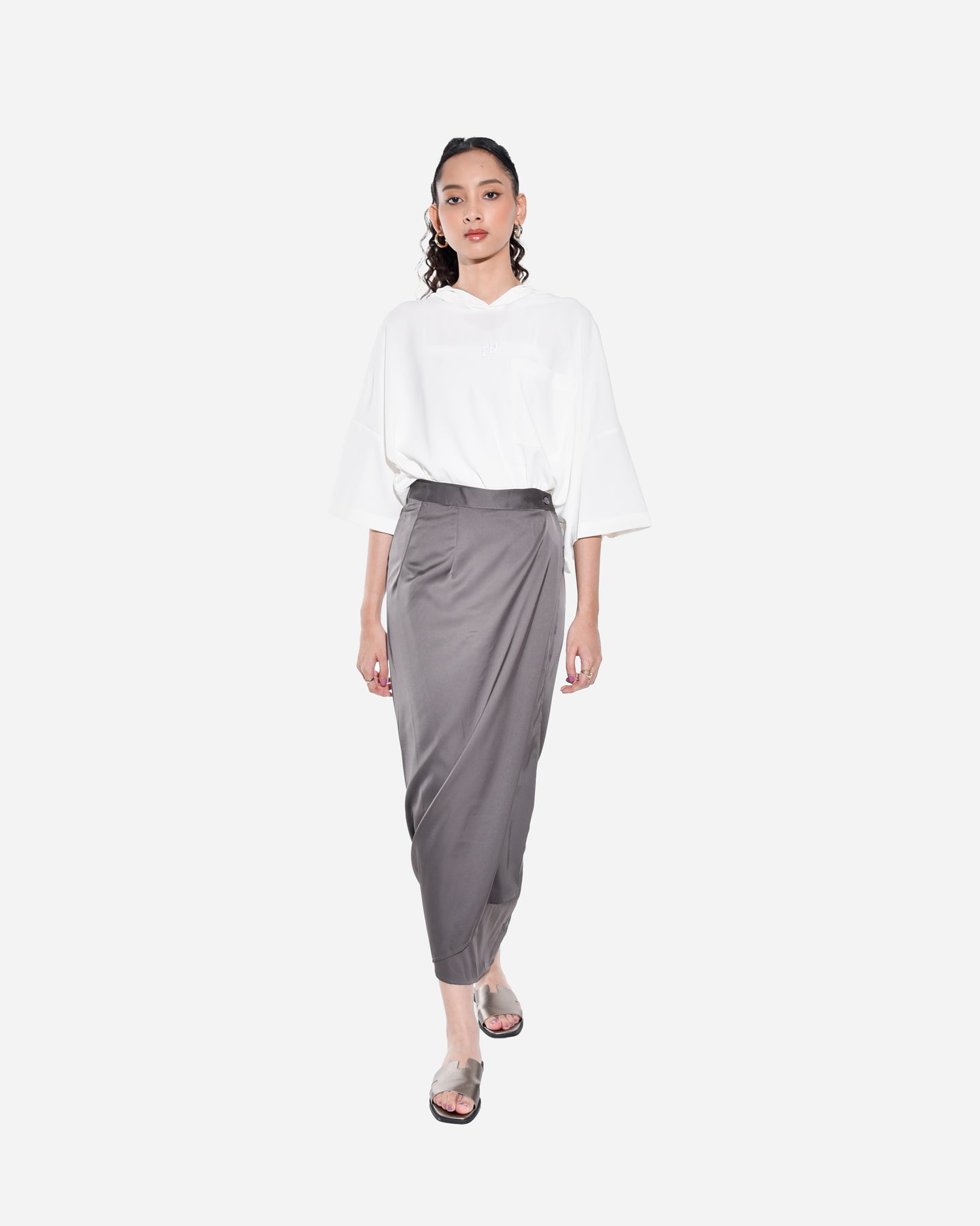 NAOMI SKIRT IN GREY