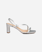 Load image into Gallery viewer, ELENA HEELS IN SILVER
