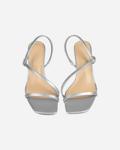 Load image into Gallery viewer, ELENA HEELS IN SILVER
