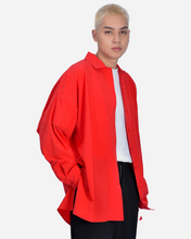 Load image into Gallery viewer, TRENCH SHIRT MEN IN RED
