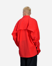 Load image into Gallery viewer, TRENCH SHIRT MEN IN RED
