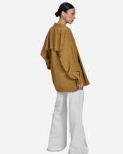 Load image into Gallery viewer, TRENCH SHIRT WOMEN IN OLIVE
