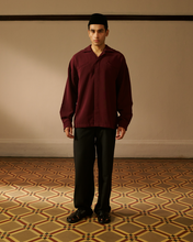 Load image into Gallery viewer, RIAN SHIRT IN BURGUNDY
