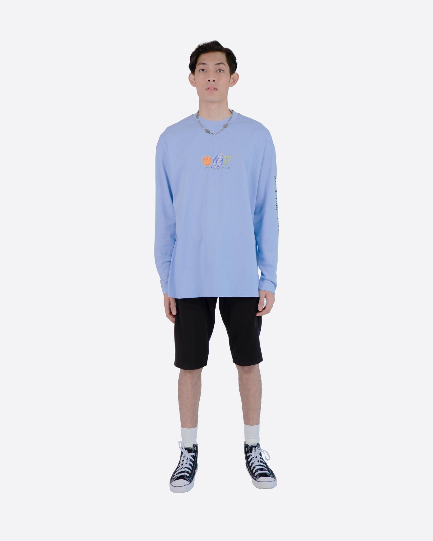 OOF T-SHIRT IN BABY BLUE