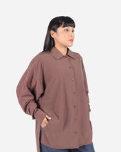 Load image into Gallery viewer, TRENCH SHIRT IN BROWN
