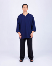 Load image into Gallery viewer, MUKHSIN TOP IN NAVY BLUE
