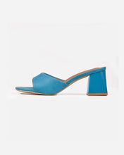 Load image into Gallery viewer, KANYA HEELS IN CYAN BLUE
