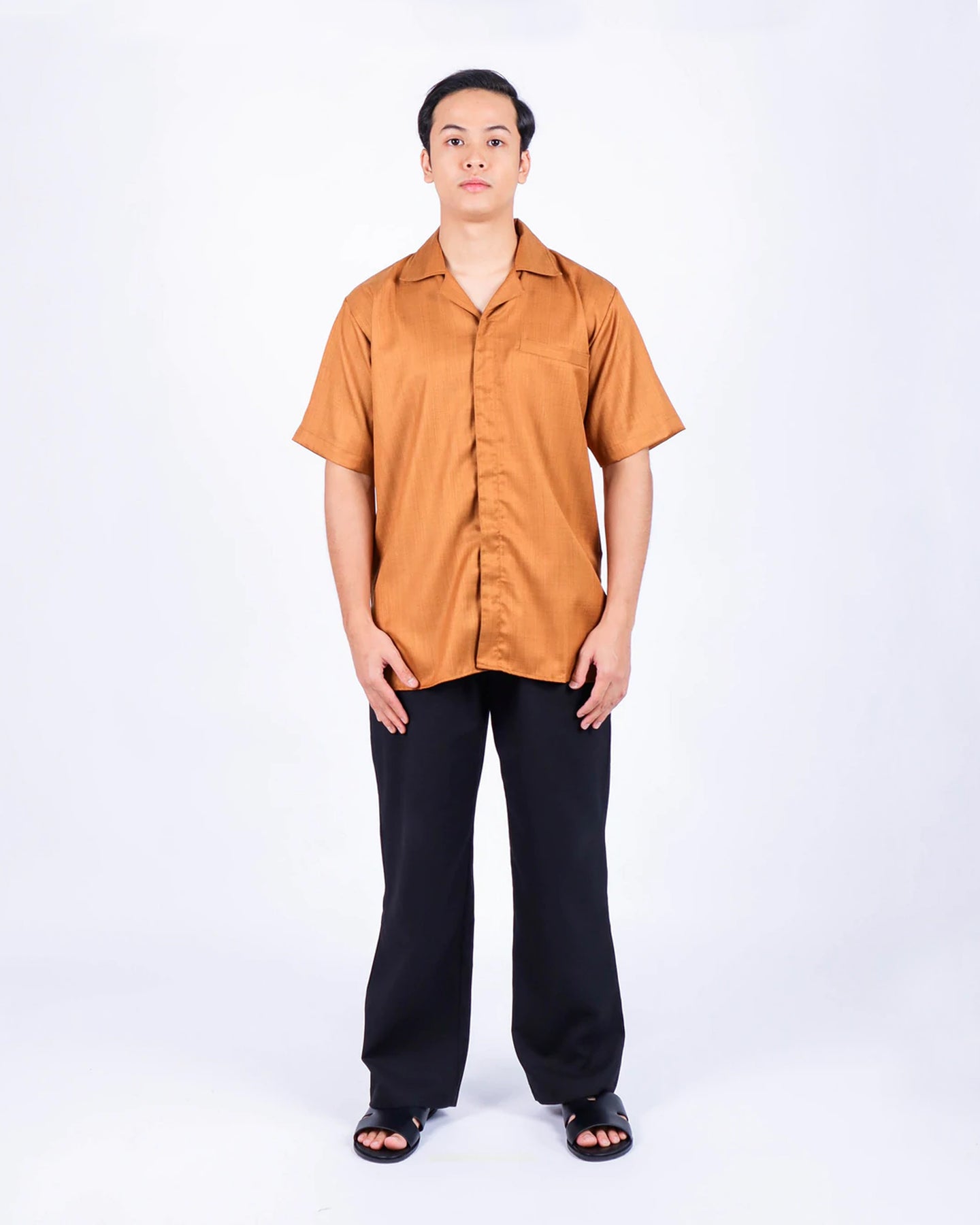 RAMLEE SHIRT IN BROWN