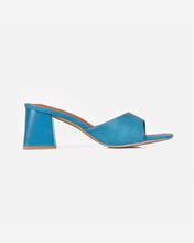 Load image into Gallery viewer, KANYA HEELS IN CYAN BLUE
