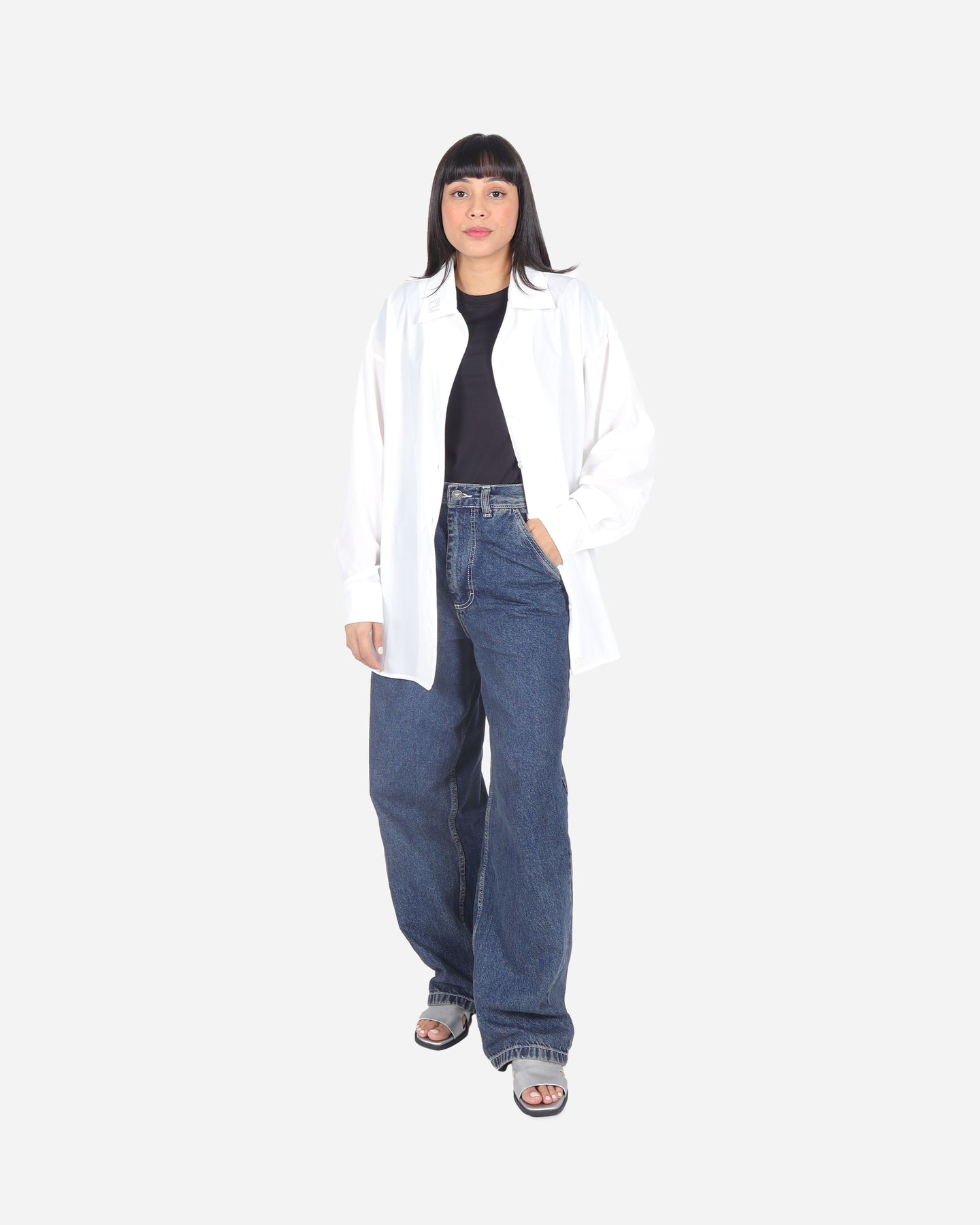 TRENCH SHIRT IN WHITE