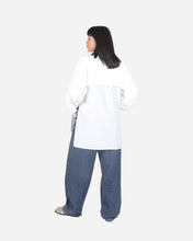 Load image into Gallery viewer, TRENCH SHIRT IN WHITE
