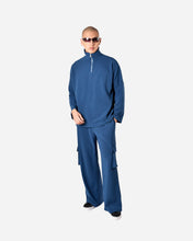 Load image into Gallery viewer, CARGO SWEATSHIRT IN BLUE
