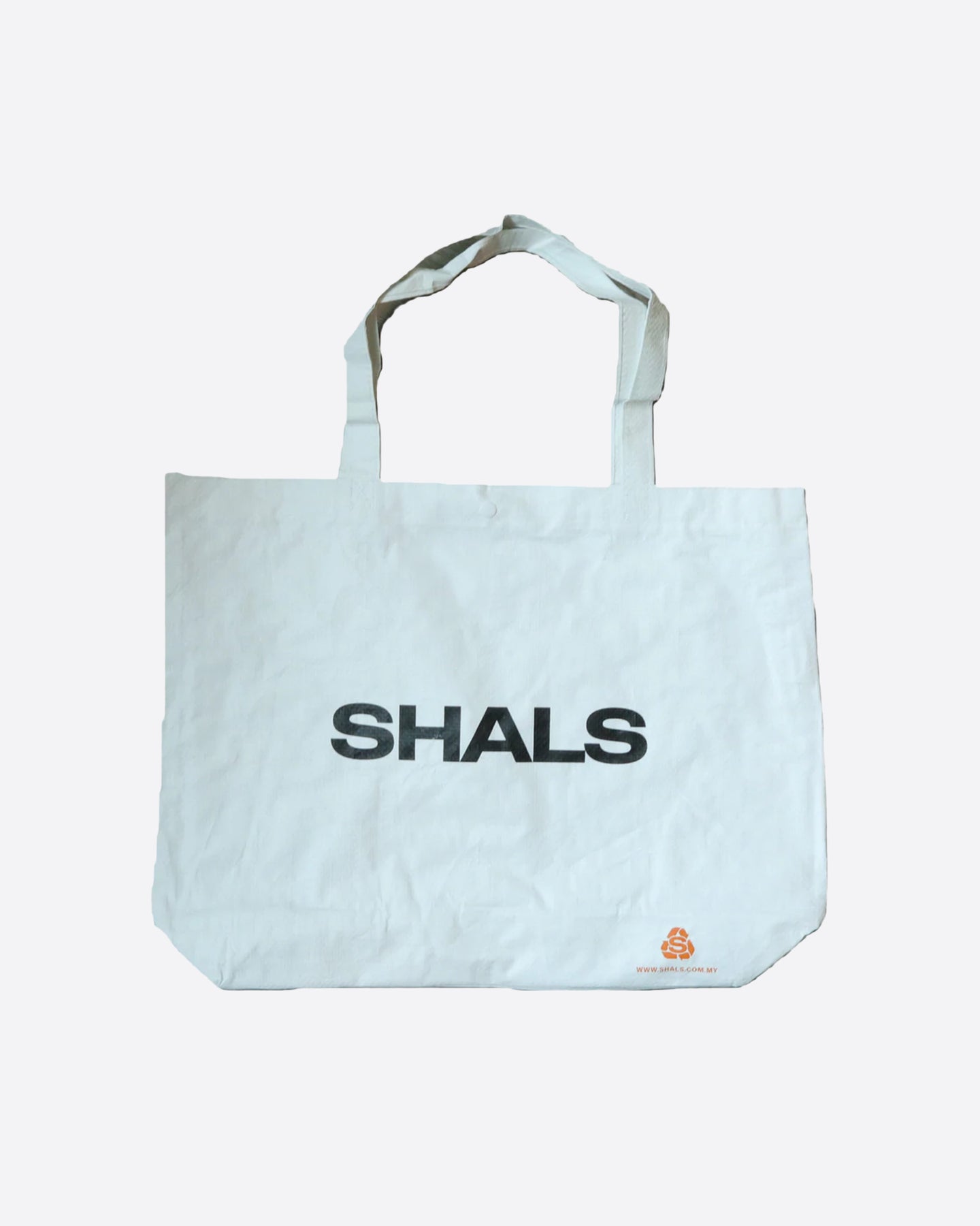 SHALS ECO BAG IN WHITE